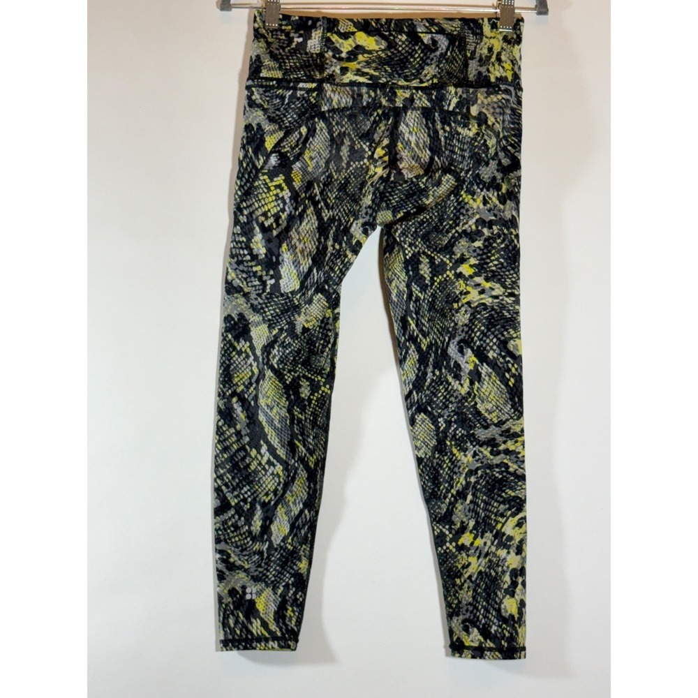 Sweaty Betty Power 7/8 Leggings Womens S Snakeskin Print High Rise 24 In